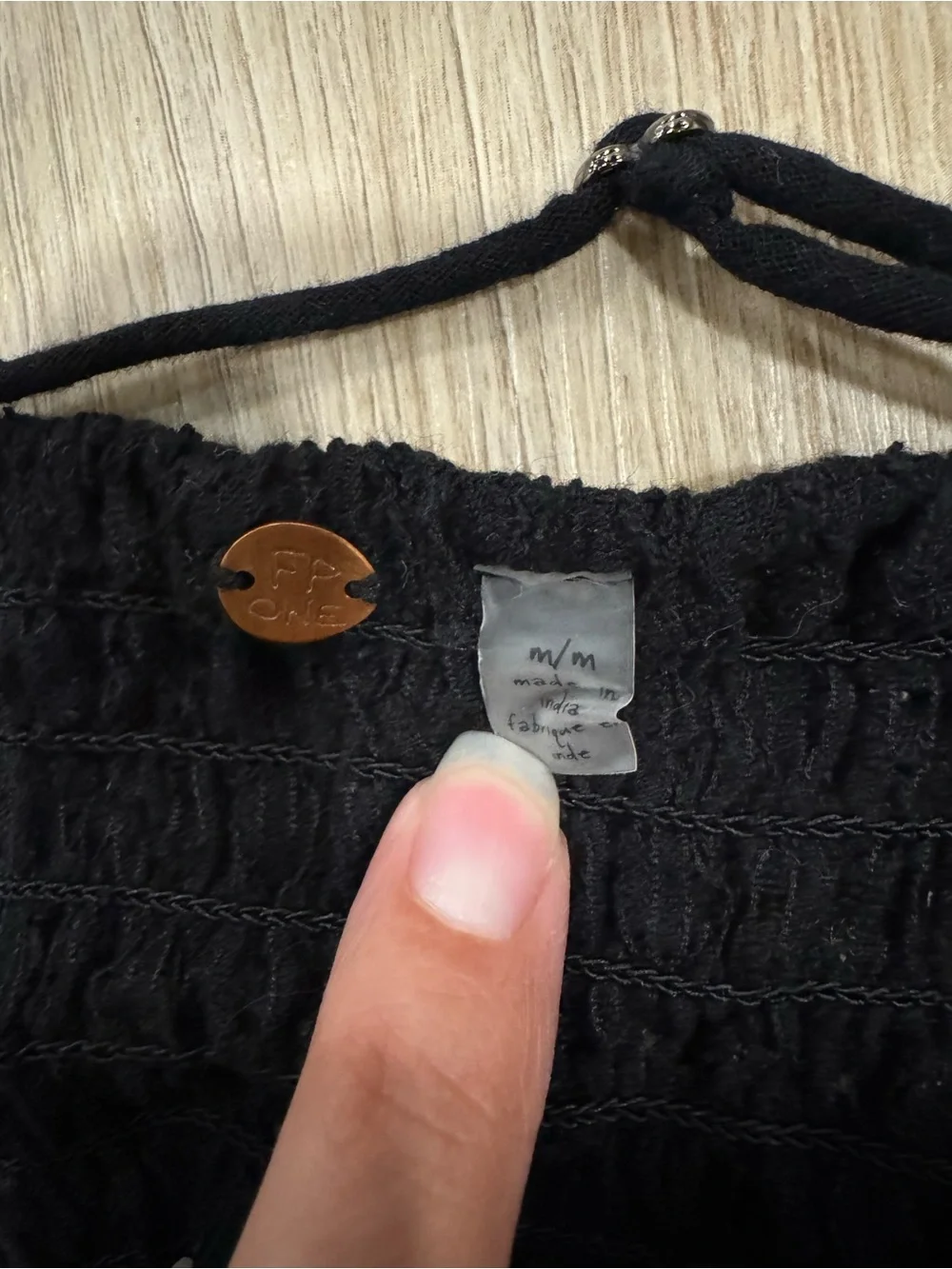 Free People Lace Black Bralette